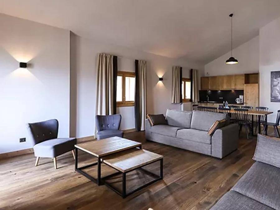 Les Fermes du Mont-Blanc - Terrésens Hôtels et résidences - Appartement 10 personnes - 5 Pieces 10 Personnes Vue Montagne in Combloux, Pays du Mont-Blanc