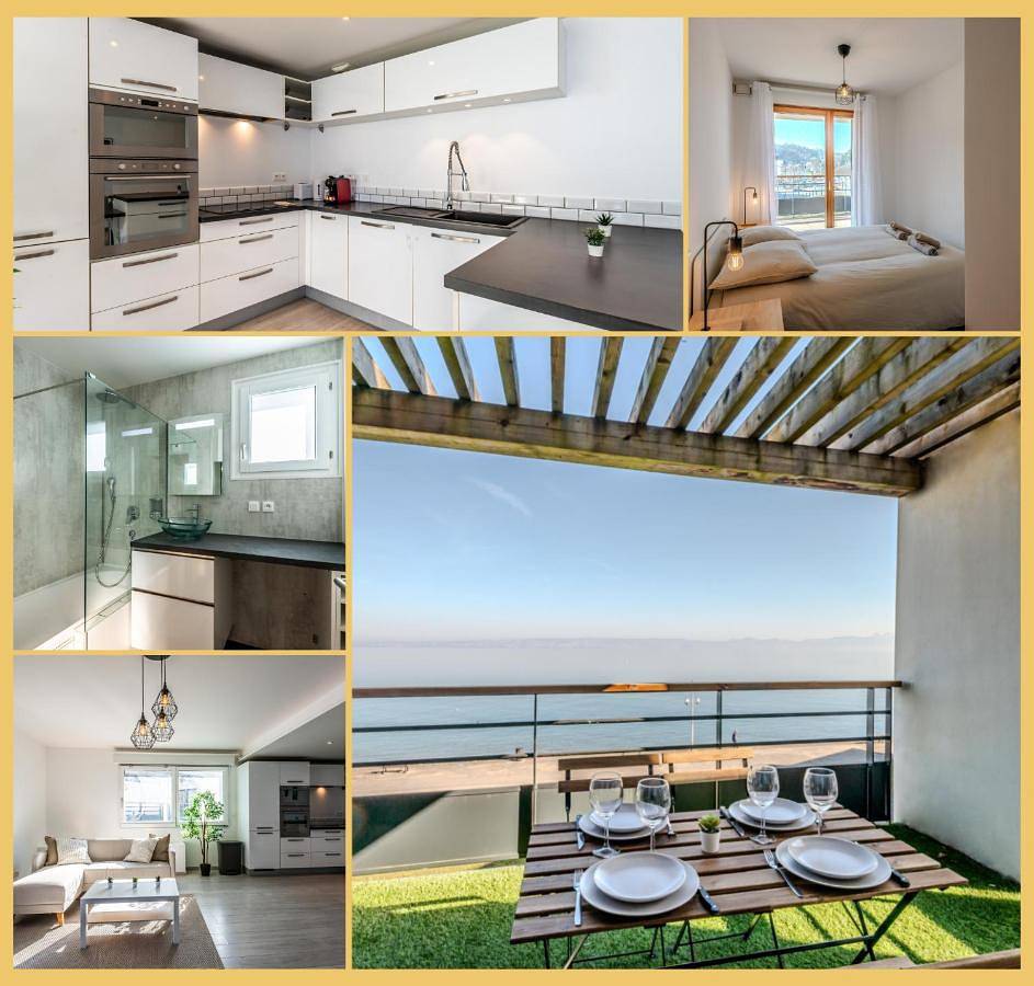 Appartement entier, Two-Bedroom Apartment in Publier, Région de Thonon-les-Bains