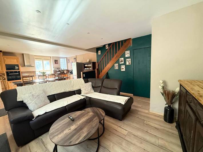 Maison de vacances pour 12 personnes, avec vue et jardin