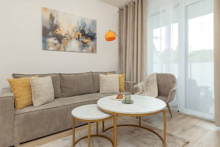 Ferienwohnung für 4 Personen, mit Balkon/Terrasse, mit Haustier in Polen