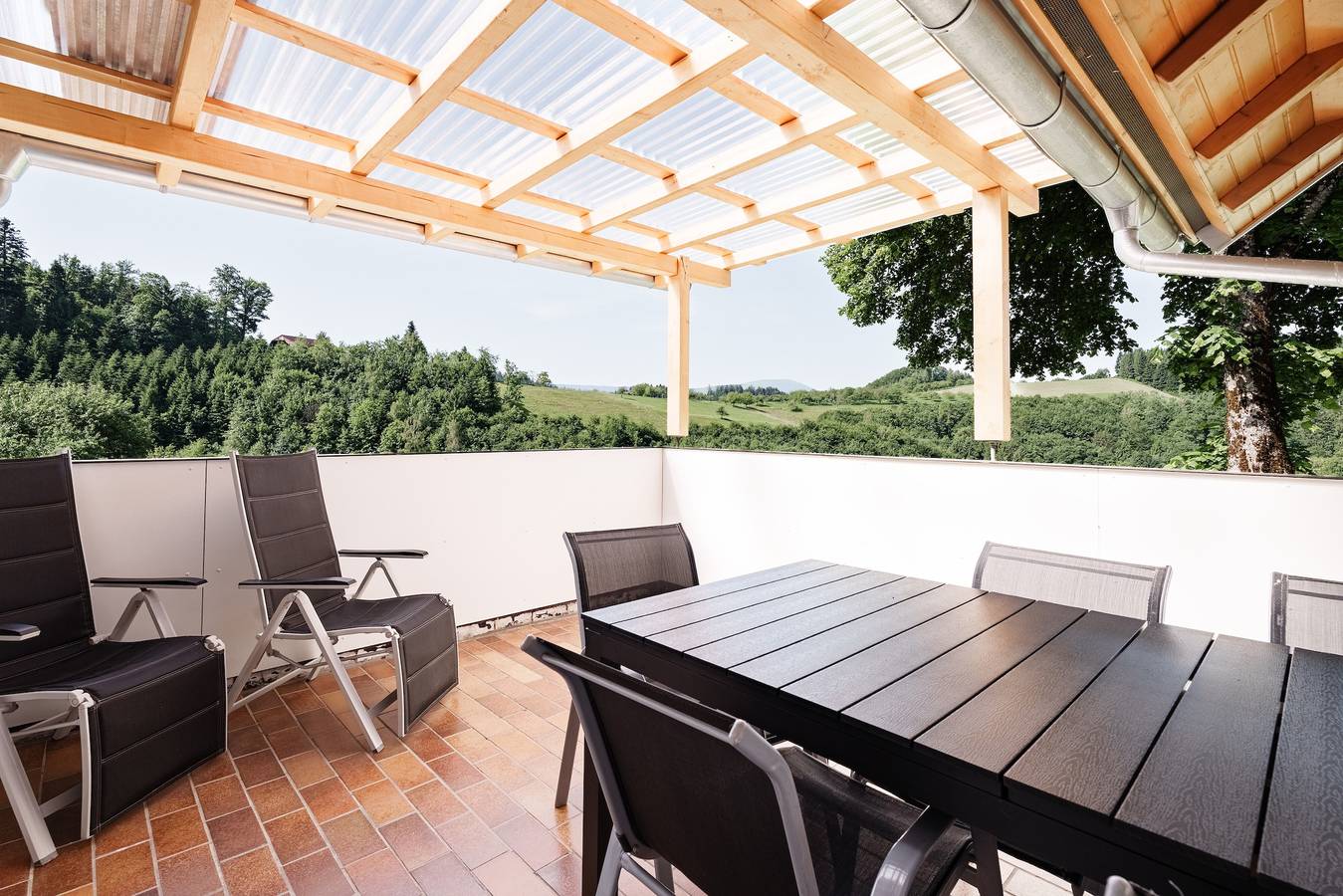 Ganze Wohnung, Ferienwohnung 'Talblick' mit privater Terrasse und Wlan in Oppenau, Mittlerer Schwarzwald