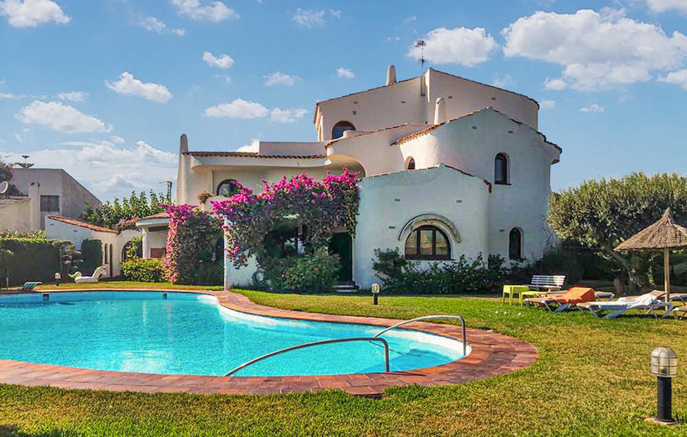Rückzugsort am Meer mit Pool und WiFi - 1,5 km zur Cala del Sòl de Riu in Cala del Pastor (Vinaròs), Vinaròs