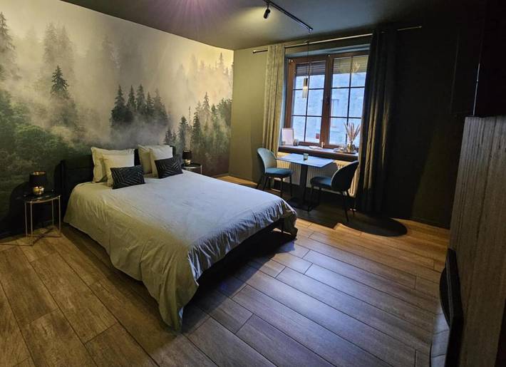 Chambre d’hôte pour 2 personnes, avec Jardin à Houffalize