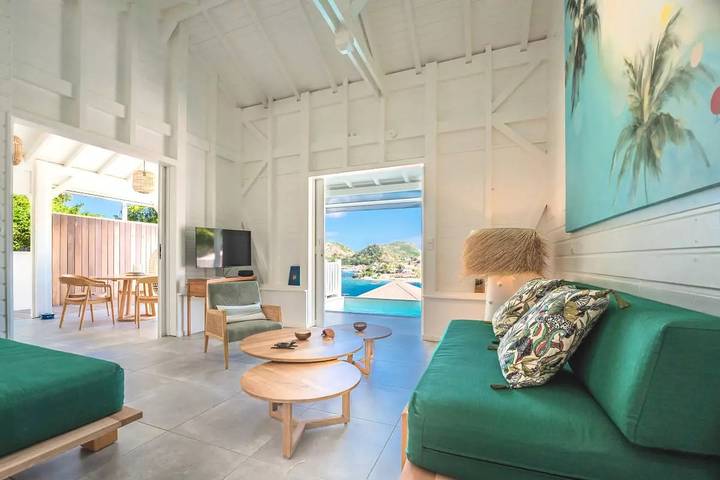 Location de vacances pour 4 personnes, avec vue ainsi que piscine et jardin à Terre-de-Haut - 3