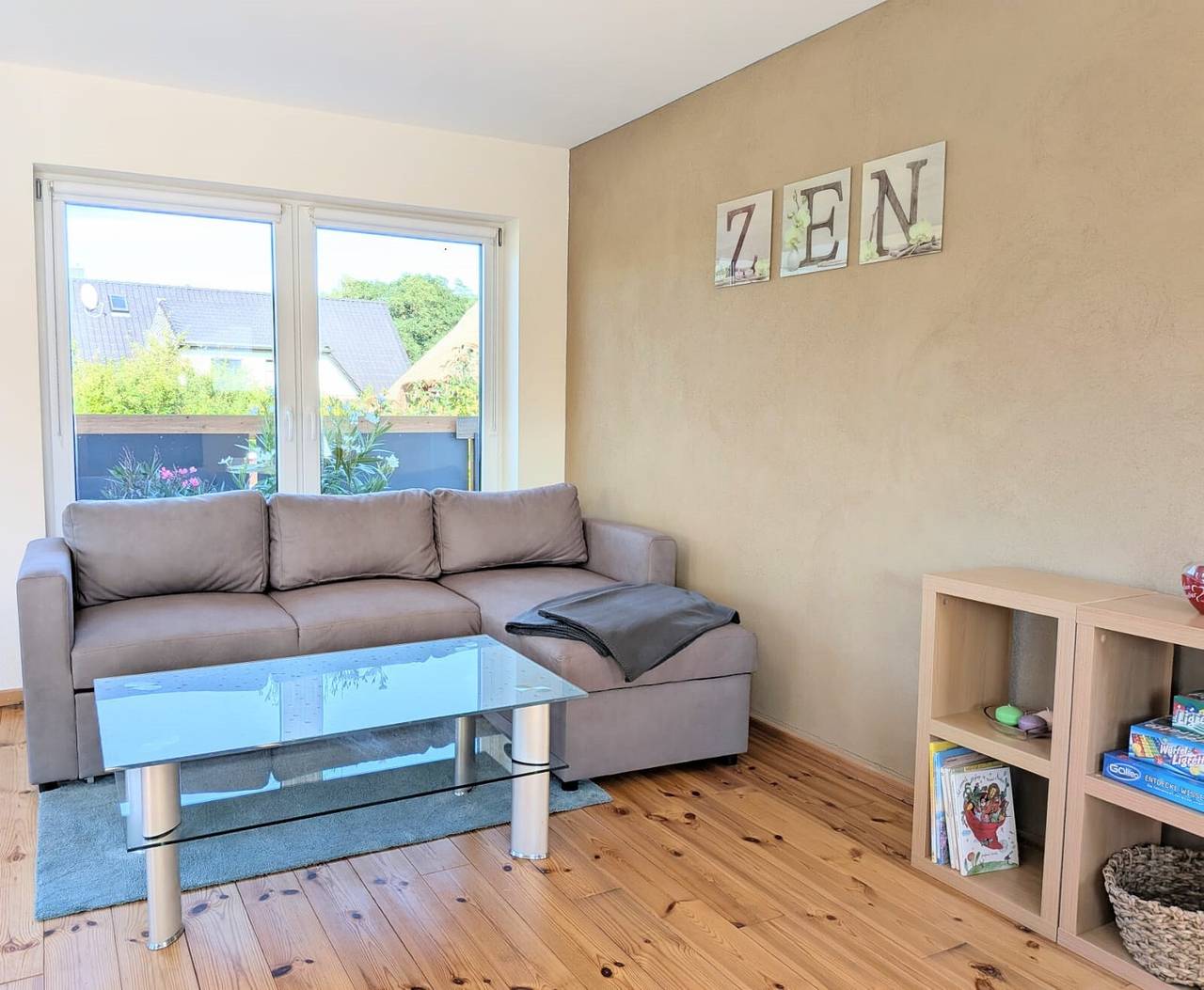 Ganze Wohnung, Apartment 'Gartenblick' mit privater Terrasse, Gemeinschaftsgarten und Wlan in Fuhlendorf, Vorpommern