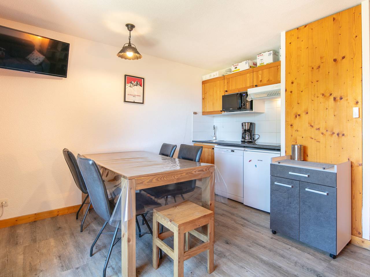 Geheel appartement, Les Grizzlis N°24 - 2P5 in Saint-Sorlin-d'Arves, Saint-Jean-de-Maurienne regio