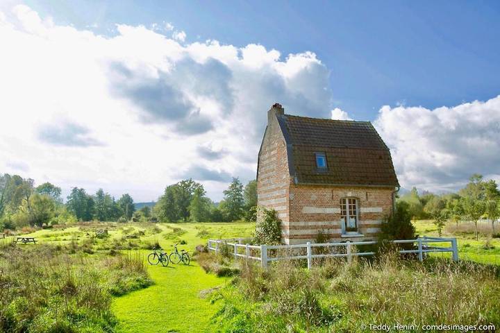 Location de vacances pour 2 personnes, avec vue sur le lac ainsi que jardin et vue à Épagne-Épagnette - 4