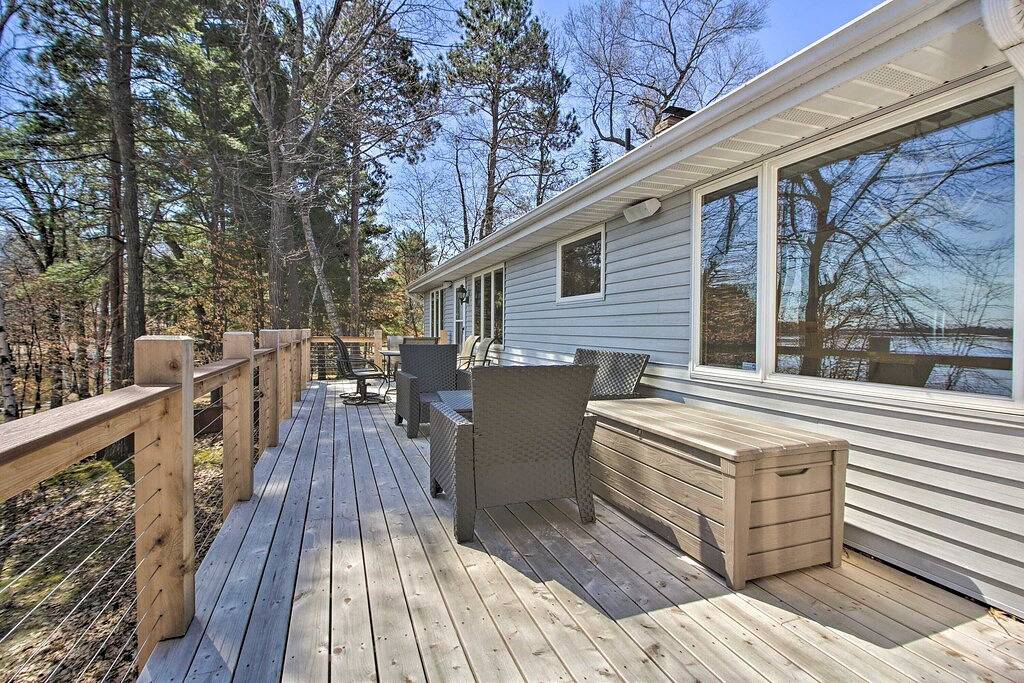 Protected Channel, Swimming, Fishing from Dock in Crosslake, Crow Wing County