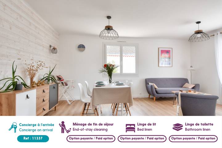 Location de vacances pour 5 personnes, avec jardin et terrasse à La Barre-de-Monts - 2