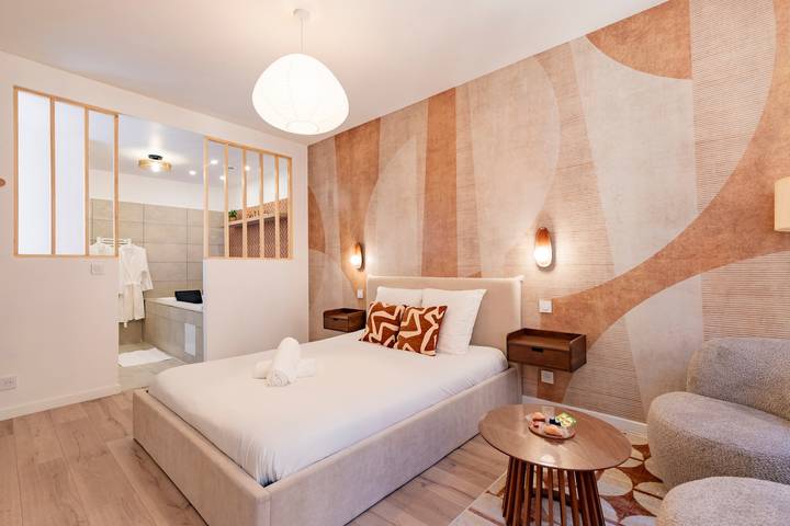 Appartement de vacances pour 2 personnes, avec jacuzzi