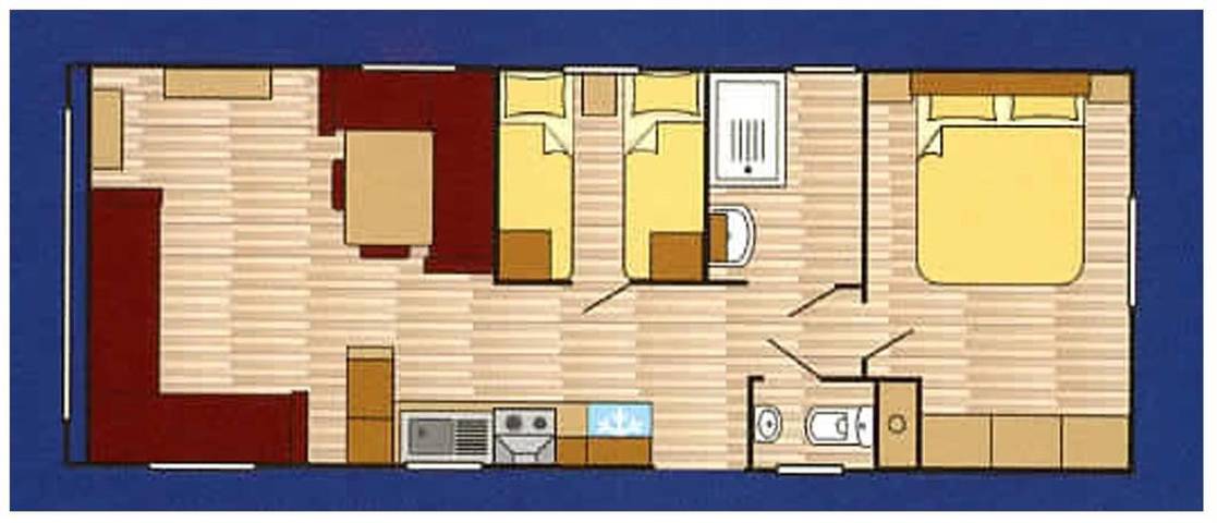 Camping pour 6 personnes, avec terrasse et vue, animaux acceptés dans Luxembourg - 3
