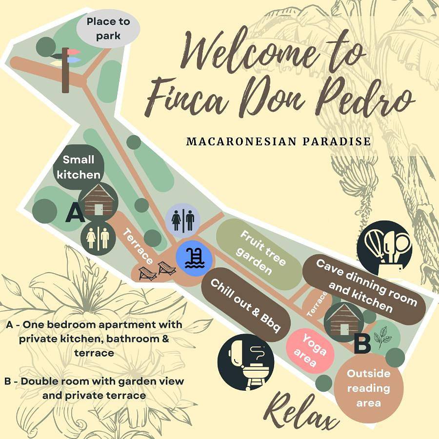 Apartamento entero, Finca Don Pedro in Santa Cruz de Tenerife, Costa este de Tenerife