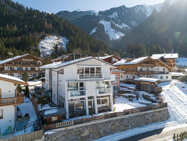 Vakantieappartement voor 4 personen, met Balkon en Tuin in Mayrhofen