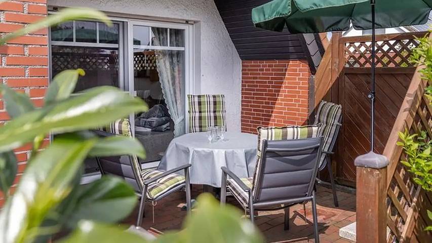 Ferienhaus für 4 Personen, mit Garten