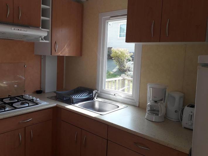 Mobil home pour 6 personnes, avec sauna et bassin pour enfant, animaux acceptés à Pouldreuzic - 3