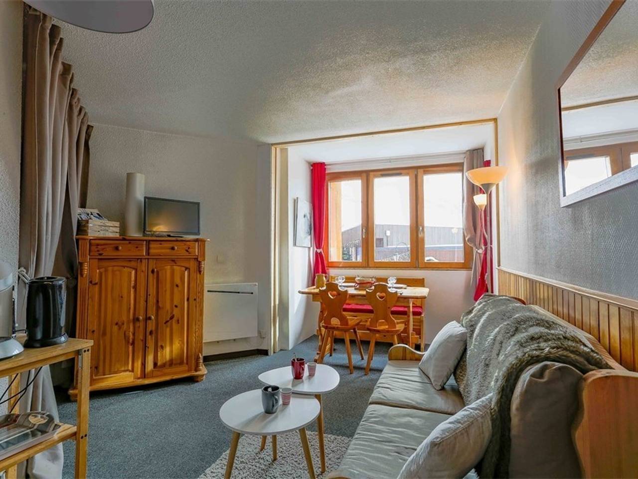Ganze Wohnung, Komfortable Wohnung in Val Thorens, 4 Personen in Val Thorens, Les Trois Vallées