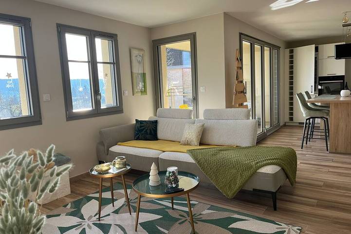 Gîte pour 4 personnes à Les Grangettes