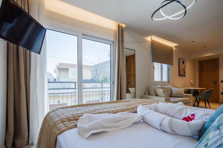 Studio für 2 Personen, mit Balkon in Zakynthos Stadt - 4