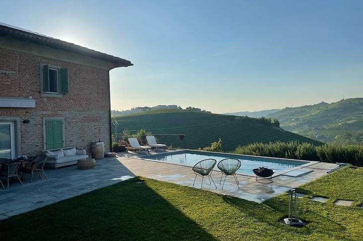 Vakantiehuis voor 10 personen, met balkon en tuin in Mango