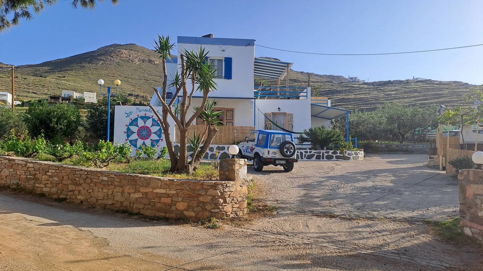 Apartment 'Syros Mandala Studio-Zen' with Wi-Fi and Air Conditioning in Vari (Syros), Syros