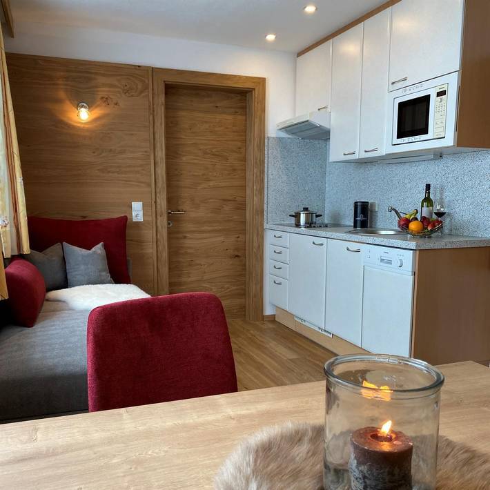 Ganze Ferienwohnung, Trisanna-Apartment/1 Schlafraum/Bad, Wc in Galtür, Verwall