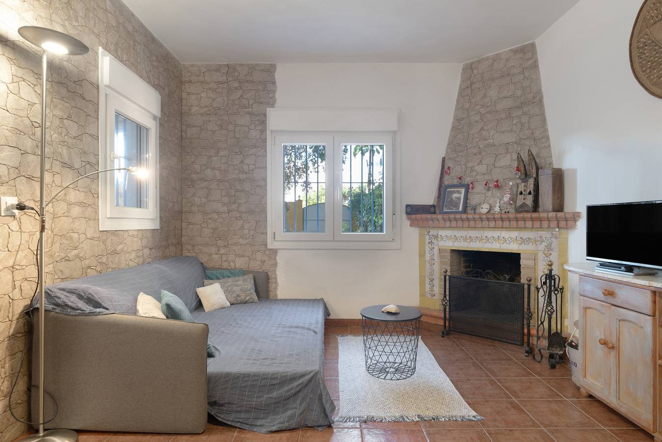 Villa 'La Barrosa A 800 Mts Playa' con terraza privada, Wi-Fi y aire acondicionado in Playa La Barrosa, Chiclana de la Frontera