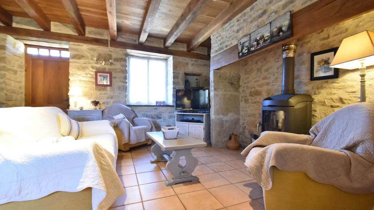 Maison de vacances pour 5 personnes avec piscine in Gramat, Quercy