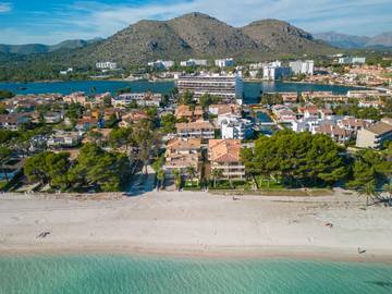 Sehr modernes, komfortables Appartementhaus Bon Sol 100m Sandy Beach in platja dels Francesos (Alcúdia), Alcúdia für 4 