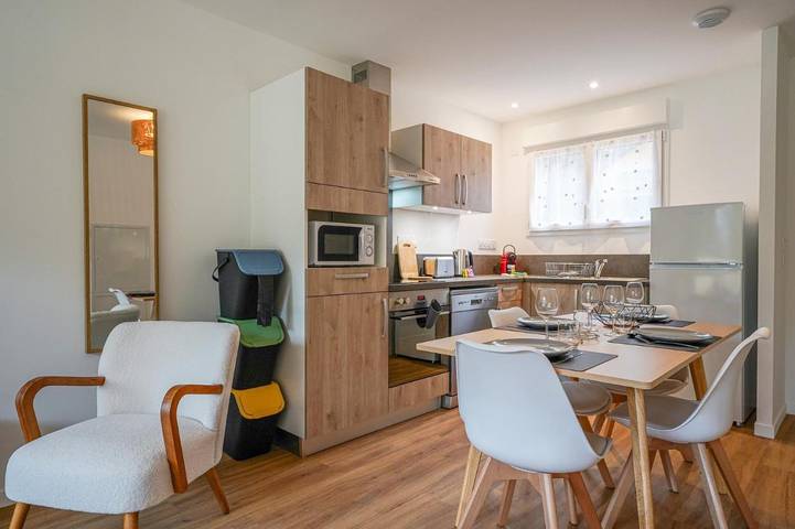 Maison de vacances pour 4 personnes, avec Terrasse et Jardin