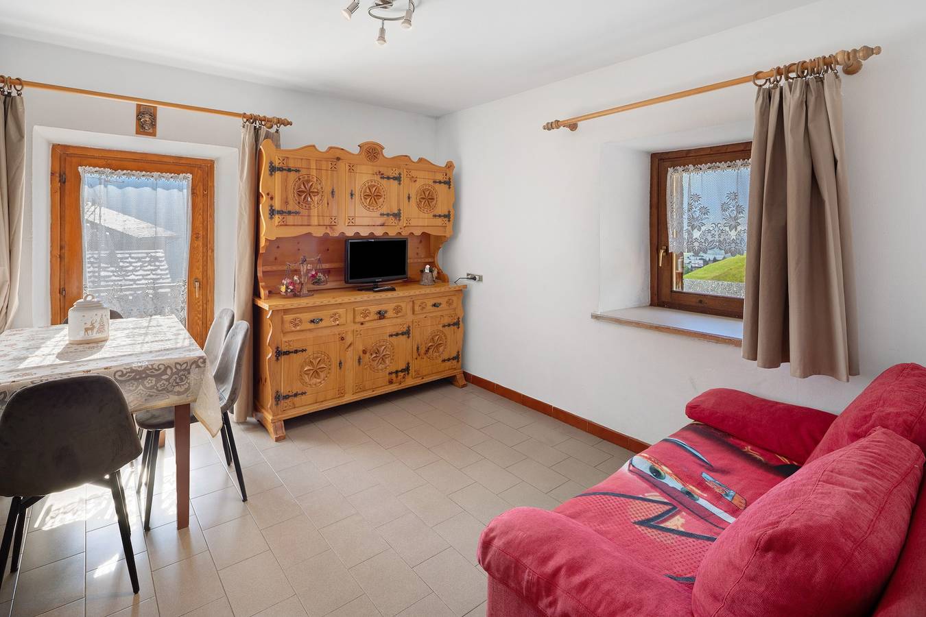 Ganze Wohnung, Ferienwohnung 'Michela' mit Bergblick und Balkon in Livigno, Nationalpark Stilfser Joch
