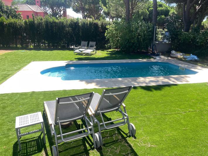Chalet para 9 personas, con jardín en Novo Sancti Petri