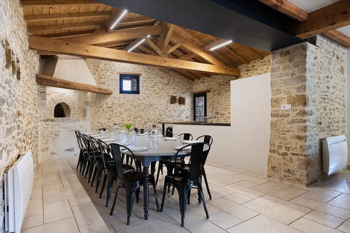 Gîte de l’Échaudi – 14 Guests – La Réorthe
