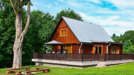 Ferienhaus für 6 Personen, mit Garten und Terrasse, mit Haustier in der Böhmische Schweiz