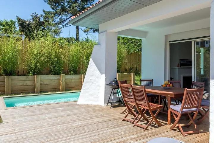 Chalet para 6 personas, con jardín y piscina - 1