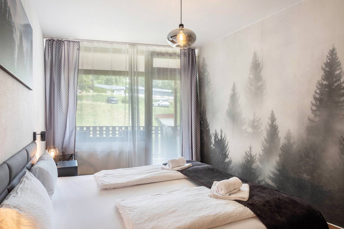 Ganze Wohnung, Ferienwohnung 'Black Forest Style' mit Balkon und Wi-Fi in Schluchsee, Südschwarzwald