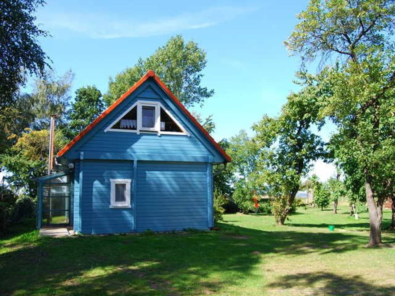 Ferienhaus Kranichblick am Bodden - Ferienhaus Kranichblick in Neuendorf-Heide, Saal