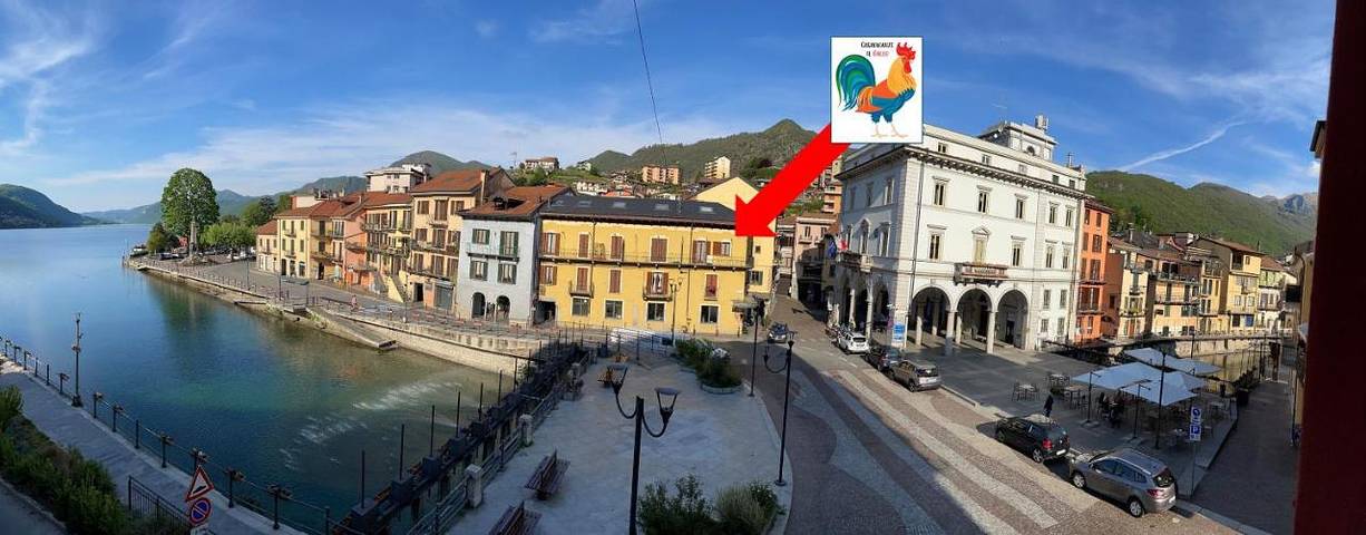 Gîte pour 4 personnes, avec vue sur le lac ainsi que vue et balcon à Omegna - 3
