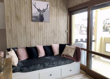Gîte pour 4 personnes, avec balcon dans Office De Tourisme La Toussuire