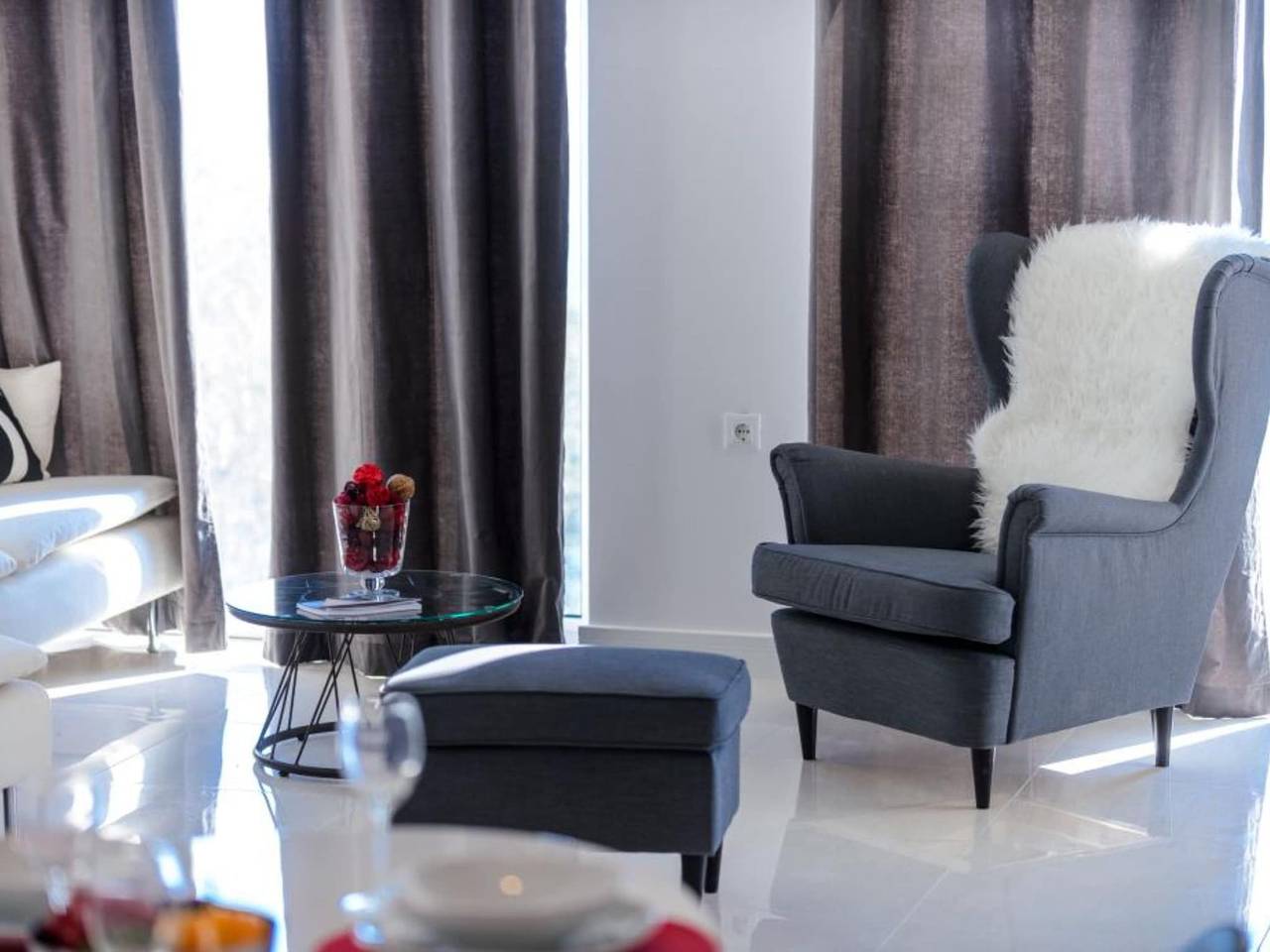 Ganze Wohnung, Apartments Villa Capitano - Two Bedroom Apartment with Balcony and Sea View (Crni) in Mlini, Dubrovnik-Neretva