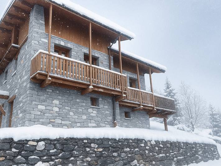Chalet pour 8 personnes, avec terrasse, animaux acceptés