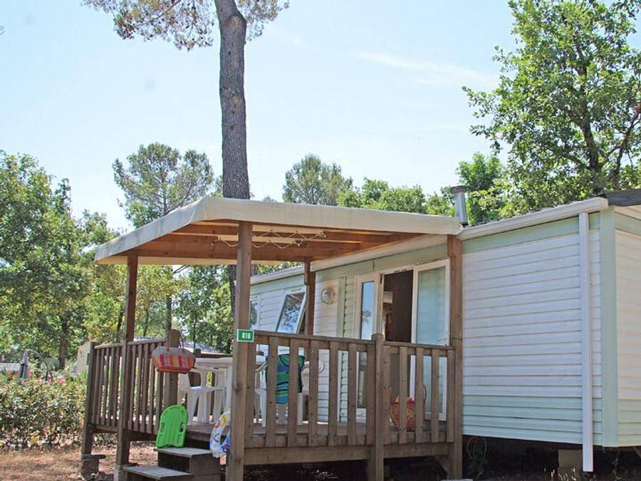 Camping Lou Cantaire - Mobilheim 4 personen - Komfort Kompakt - Klima - Tv in Fayence, Draguignan Region