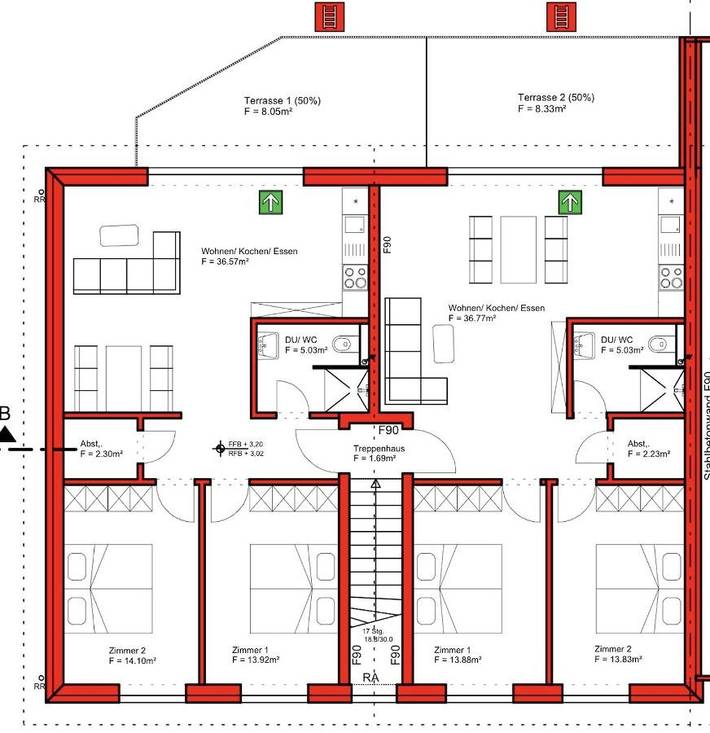 Ferienwohnung für 4 Personen, mit Garten und Ausblick im Ahrtal - 2