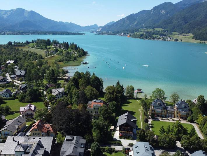Ferienwohnung für 3 Personen, mit Terrasse und Ausblick, kinderfreundlich in Strobl - 4