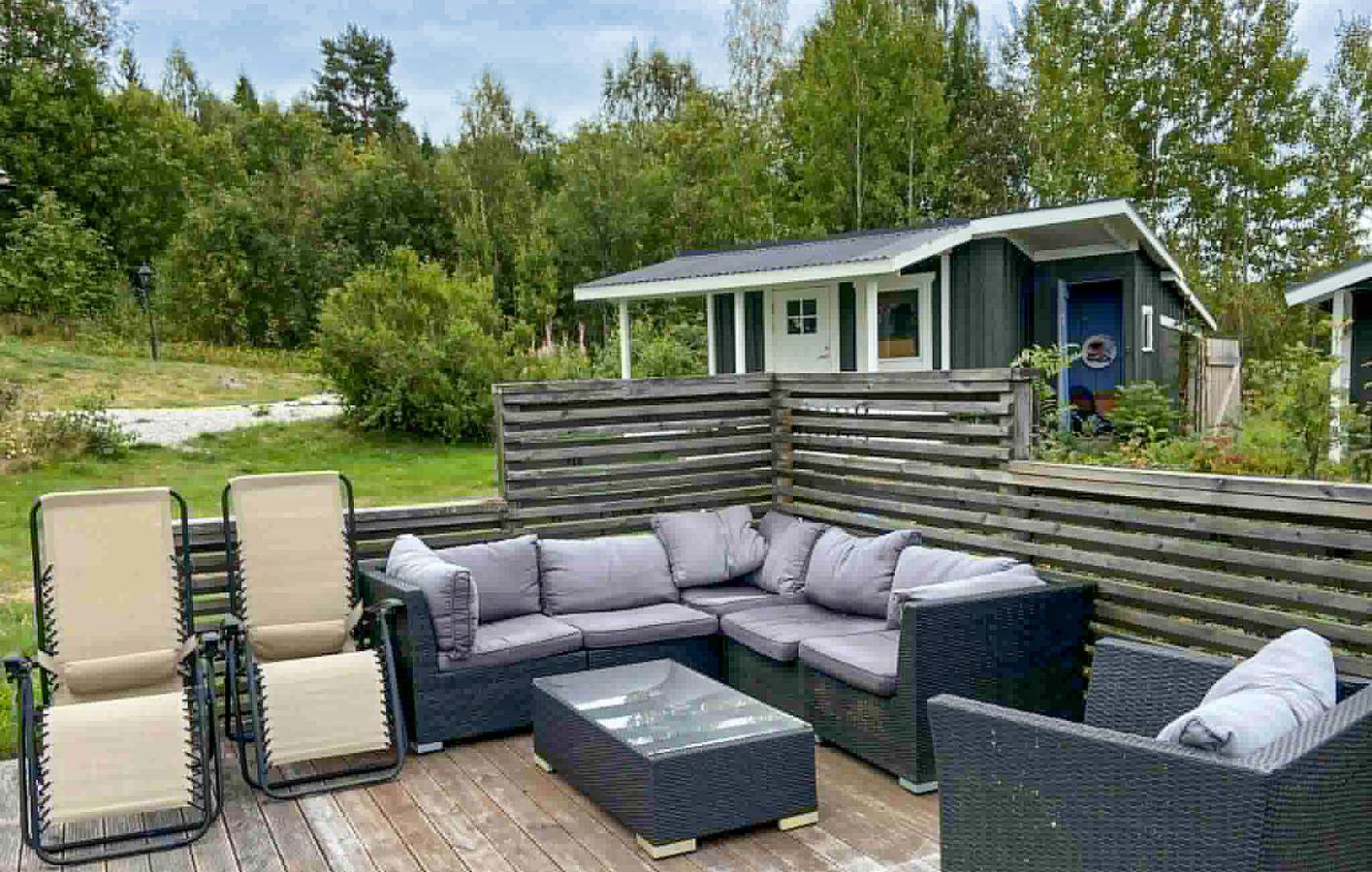 Ferienhaus für 10 Personen mit Terrasse in Harmanger, Hälsingland