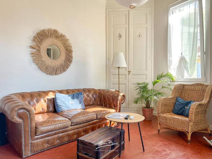 Gîte pour 4 personnes, avec vue et terrasse, animaux acceptés dans Le Mourillon - 3