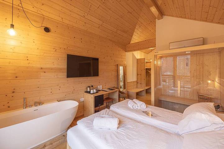 Chambre d’hôte pour 2 personnes, avec sauna à Pieve di Cadore