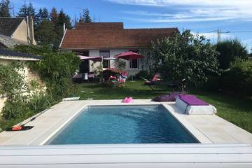 Gîte pour 4 personnes à Éguzon-Chantôme