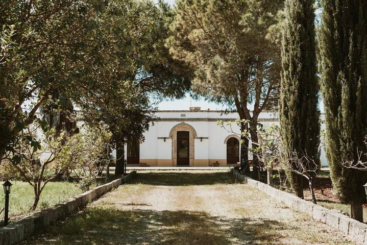 Agriturismo per 2 persone, con Giardino e Piscina nonché Panorama a Salve
