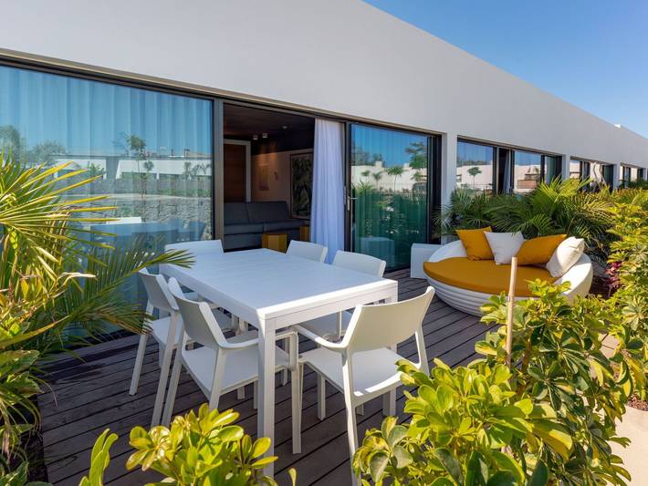 Apartamento para 2 personas, con jardín en Santa Águeda