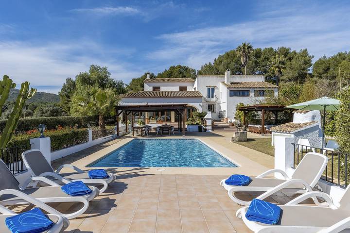 Casa rural para 8 personas, con Jardín y Piscina en Marina Alta - 2